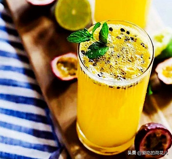 宅家自制冬日热饮,百香果柠檬天生绝配,维c加倍抗病毒,必胜