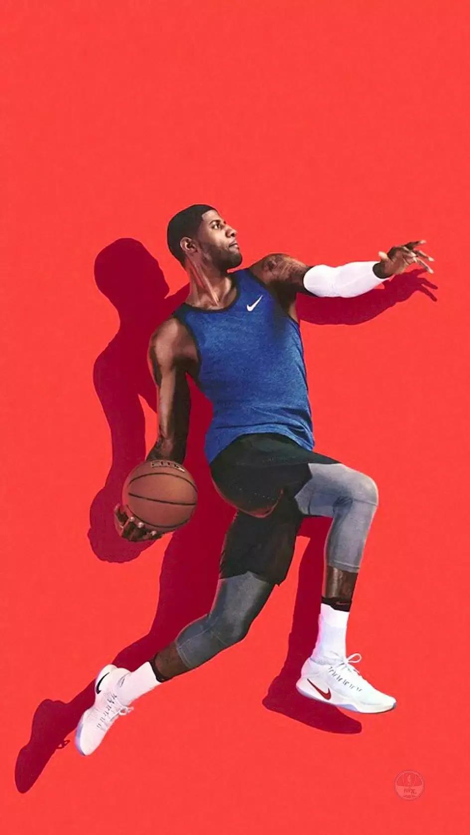 壁纸头像 | 保罗·乔治:谁敢横刀立马 唯我乔大将军(下期:利拉德)