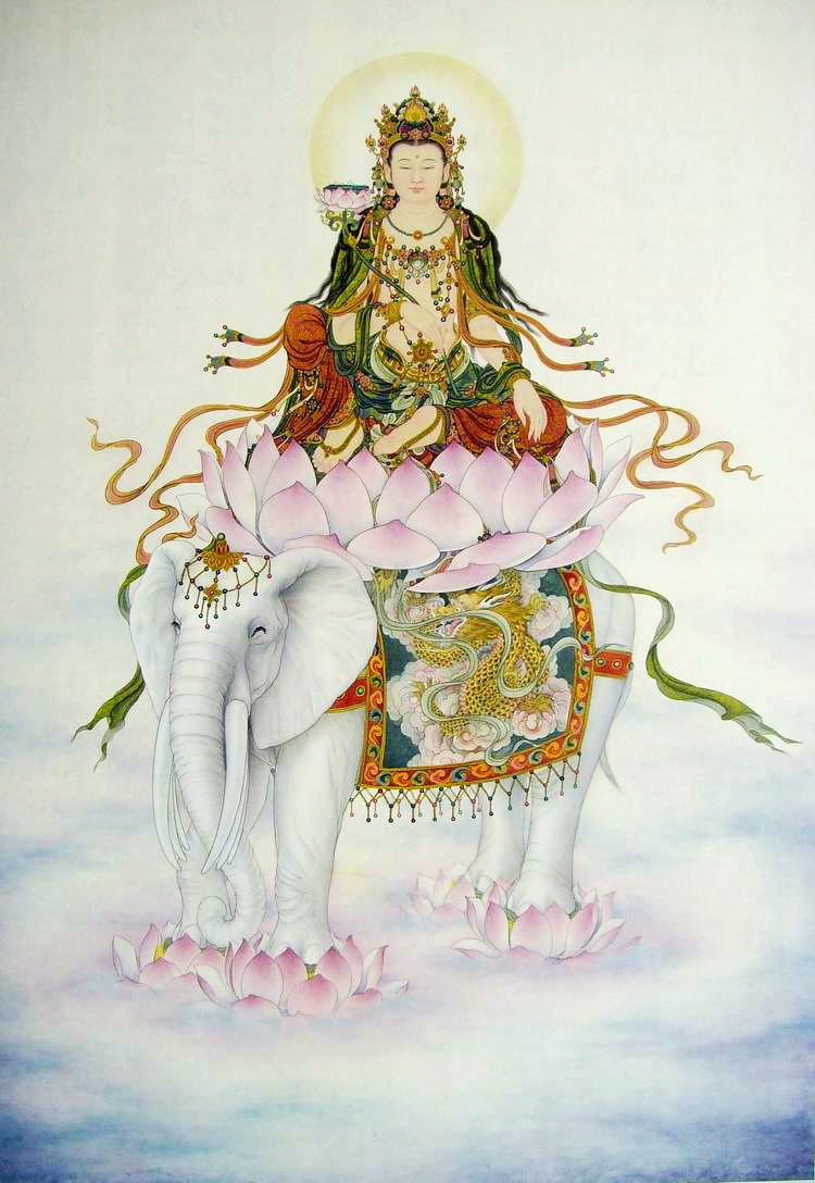 西方三圣佛像图片大全(释迦牟尼佛观音菩萨地藏菩萨普贤菩萨画相)