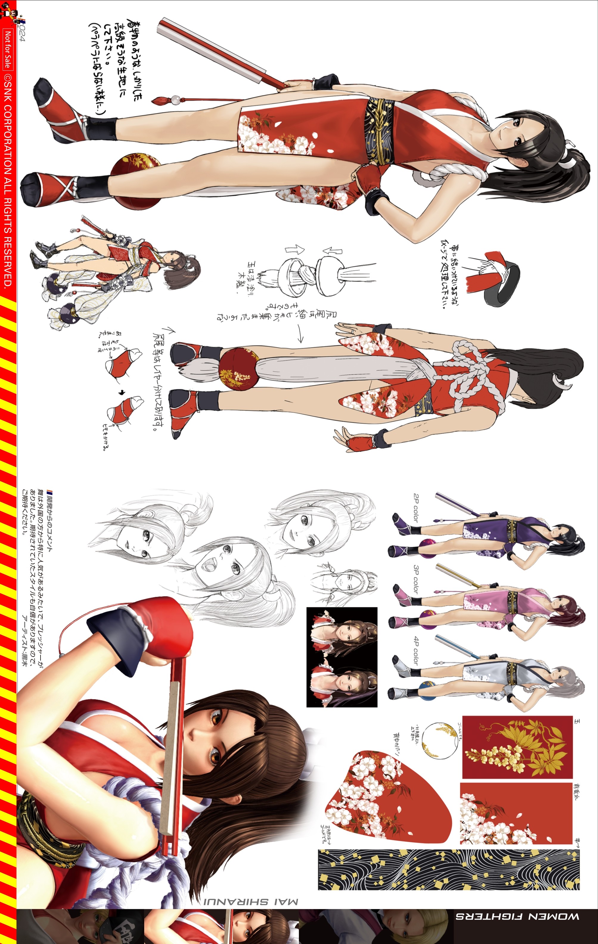 《拳皇14》原版高级人物角色设定艺术画集，你如何评价拳皇14呢？