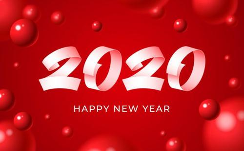 2020happy new year新年快乐表情包图片合集