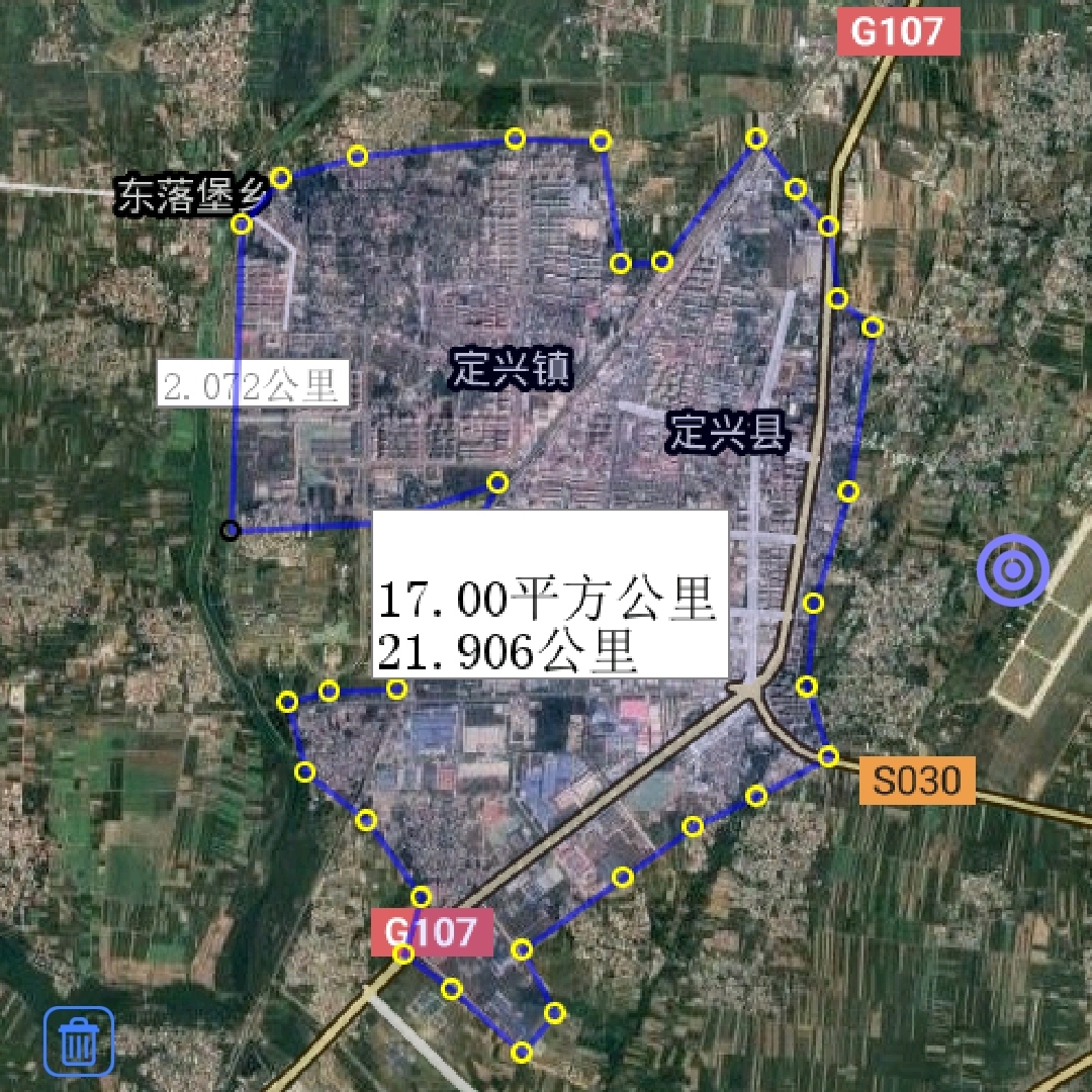 安国市地图高清版（河北省保定市建成区面积排名）