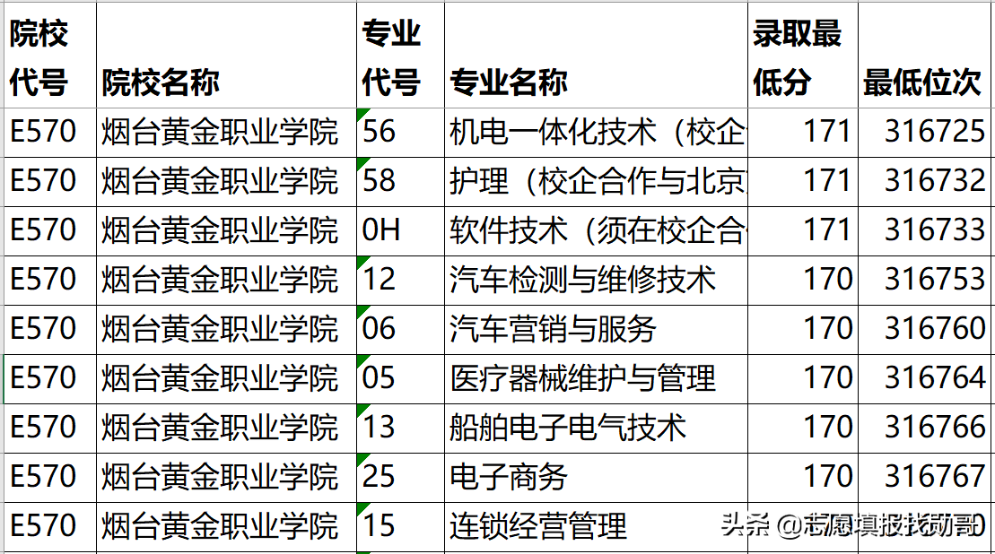 山东新高考专科志愿填报，一步定位，两步搞定