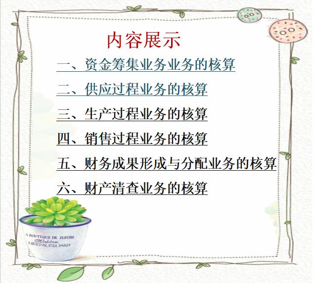 从业23年，只有这份制造业会计分录大全，我愿称之为业内典范