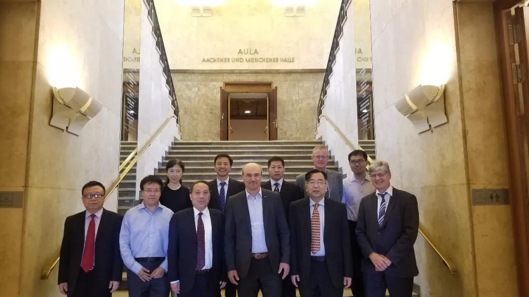 纸短情长！北京科技大学校长杨仁树致亚琛工业大学建校150周年贺信