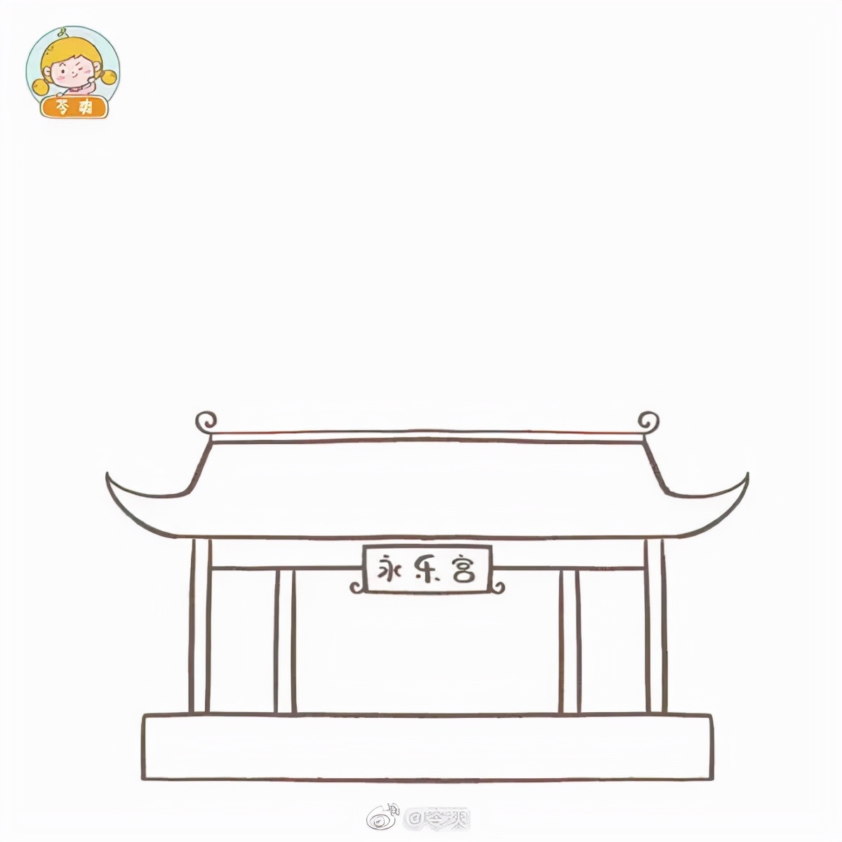 100种超萌可爱简笔画(图文赏析古风可爱简笔画大全)