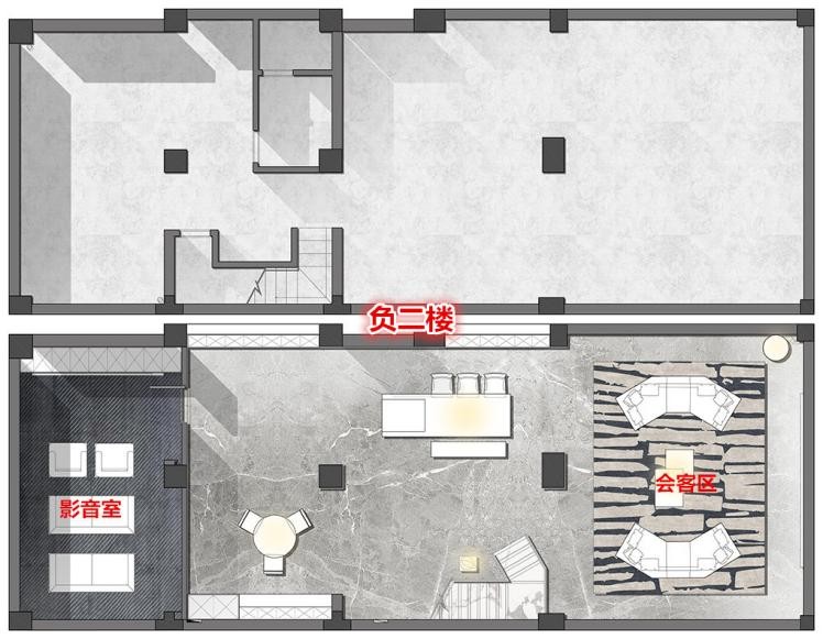 谁能想到，地下室居然变成全屋利用率最高的地方