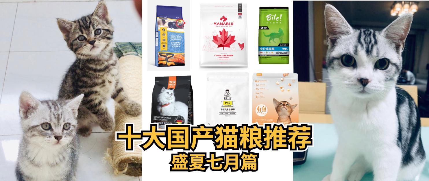 猫粮排行榜：哪款国产猫粮最适合我家猫咪？三大品牌大盘点。