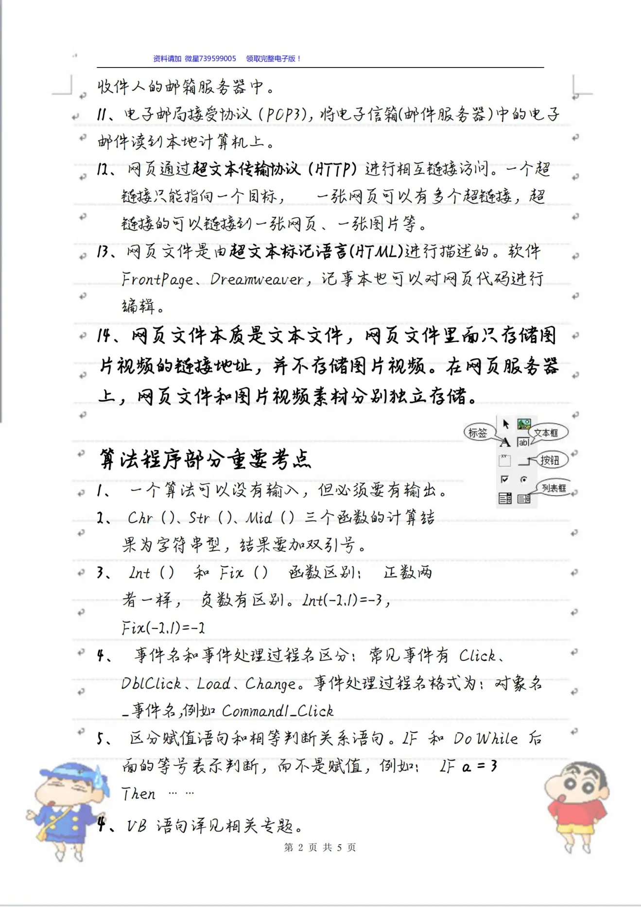 高中信息技术：必背重要知识点，信息编码+基础知识+素材加工