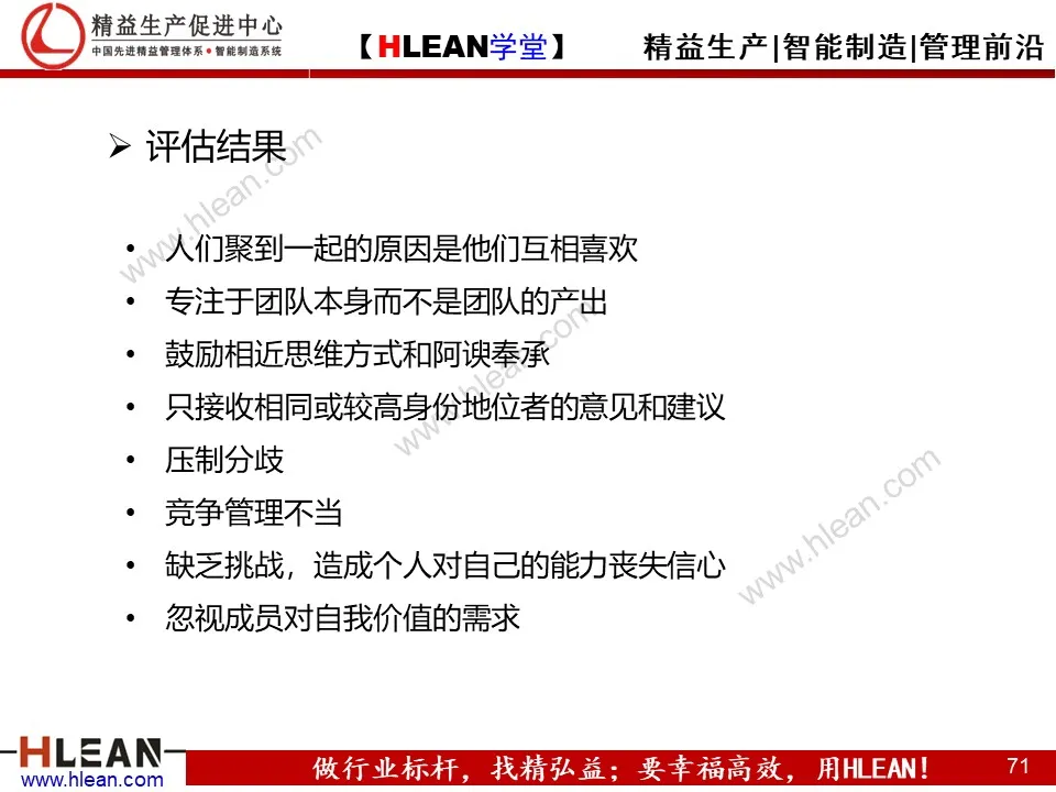 「精益学堂」团队管理