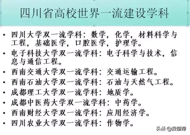 四川最厉害的十所大学，在最新大学排行榜上表现如何？
