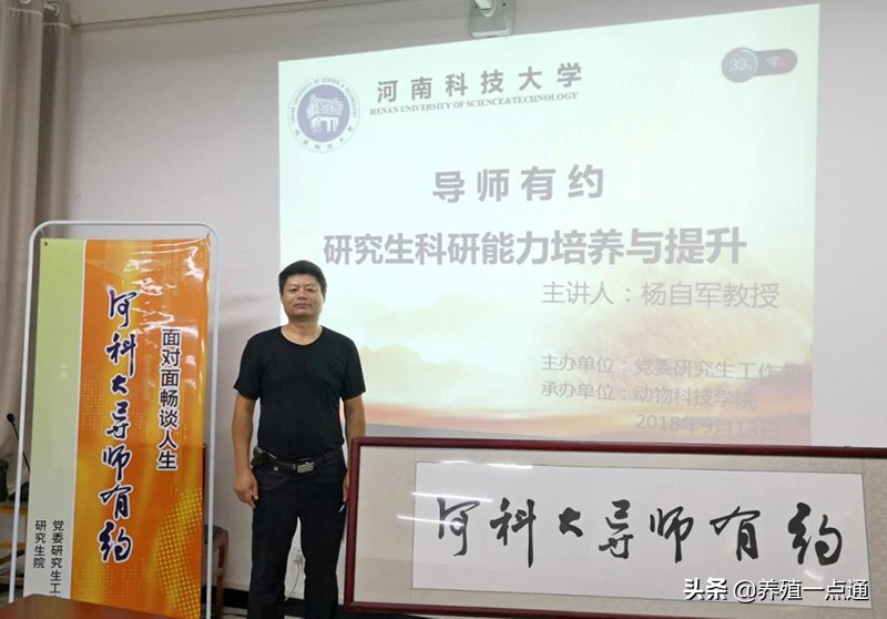 杨自军，河南科技大学动科院动医系主任，教授，宠物兽医专家