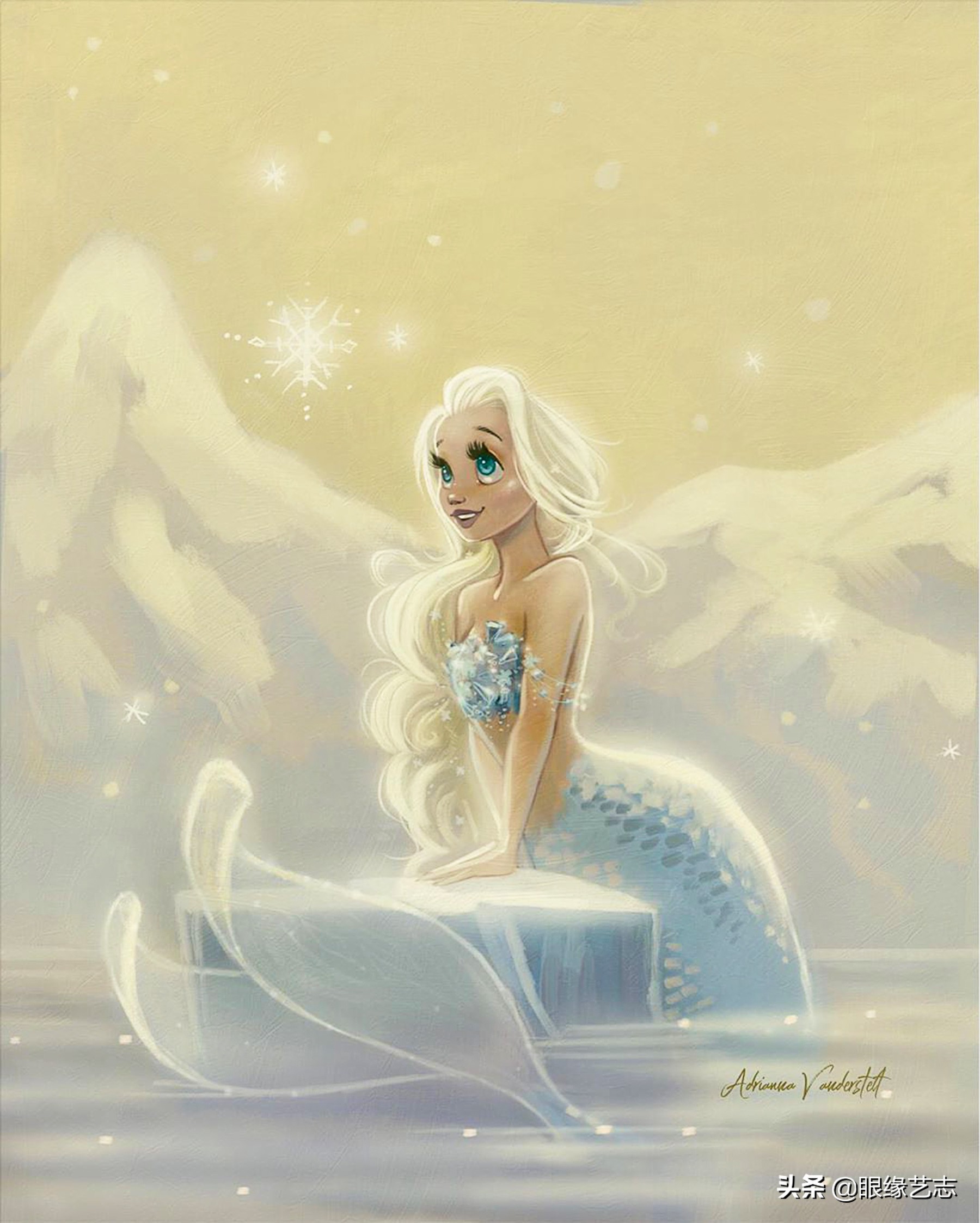 美人鱼美在何处?迪士尼画师带你领略虚幻美学中的人鱼梦