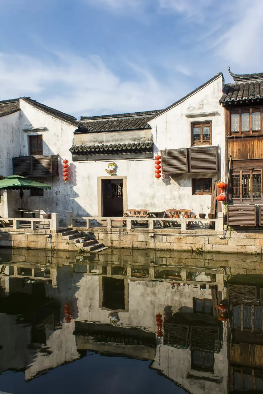 小桥流水，石板巷陌，秋来最美是古镇