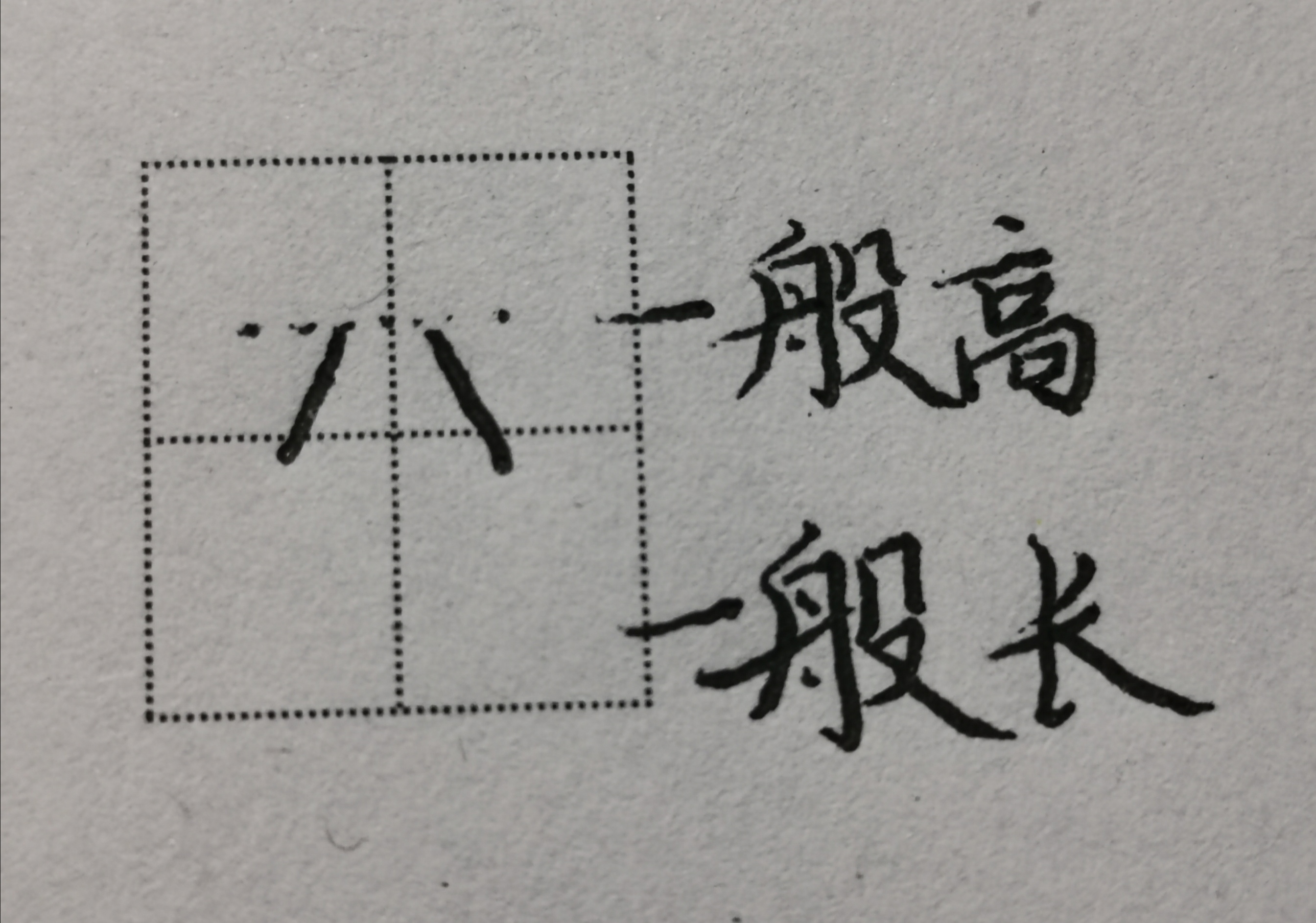 繁体字8八字头首先我们来看"八"字的写法具体就是左短右