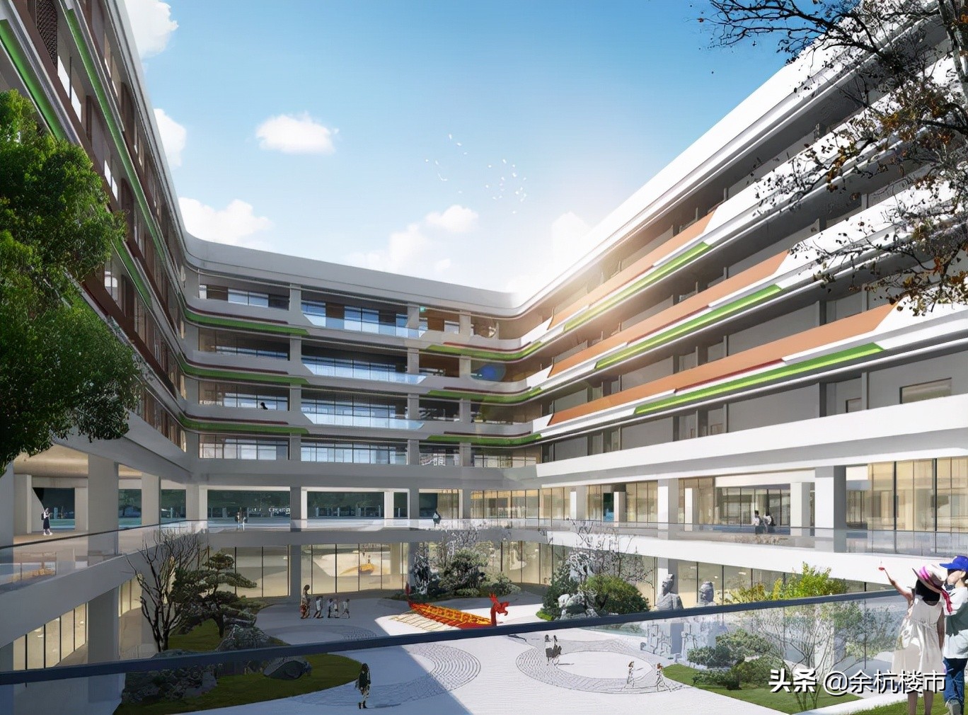 杭州五常第三小學(xué)總用地面積70畝!規(guī)劃54個班(圖12)