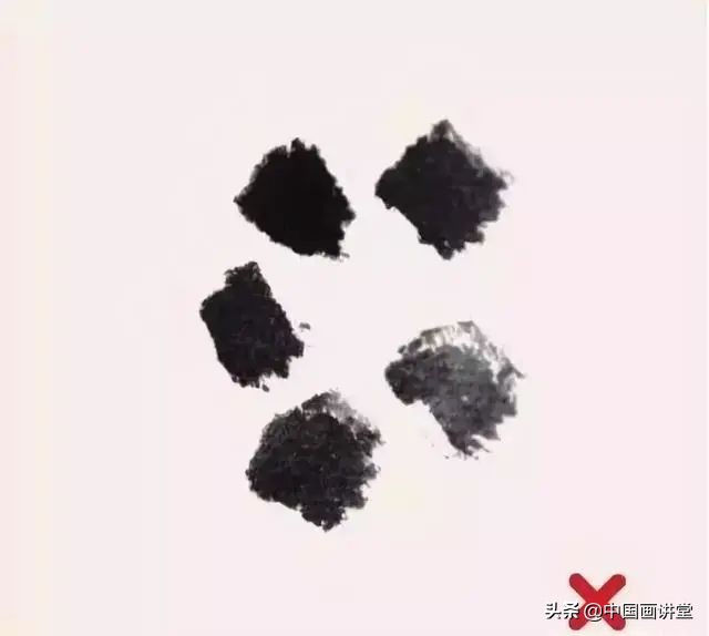 国画教程：12种点叶画法
