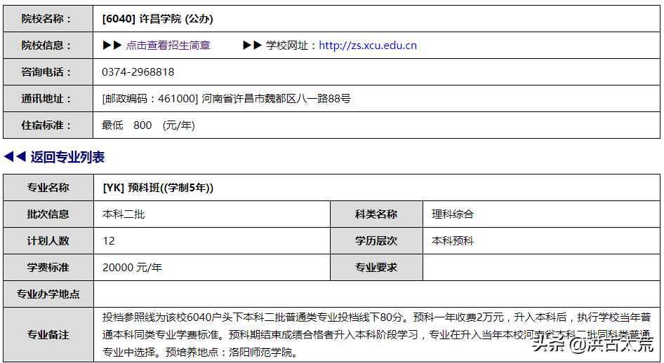 河南高考：2021年河南本科预科招生的高校有15所，招生317人