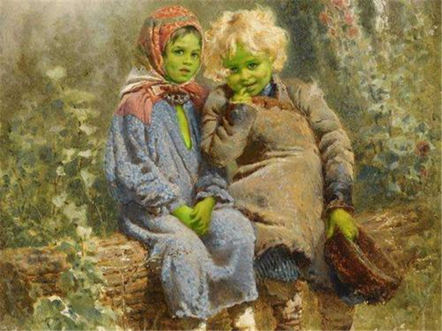 世界上绿种人不足3000,血是绿色的,他们只靠光合作用能活下去么