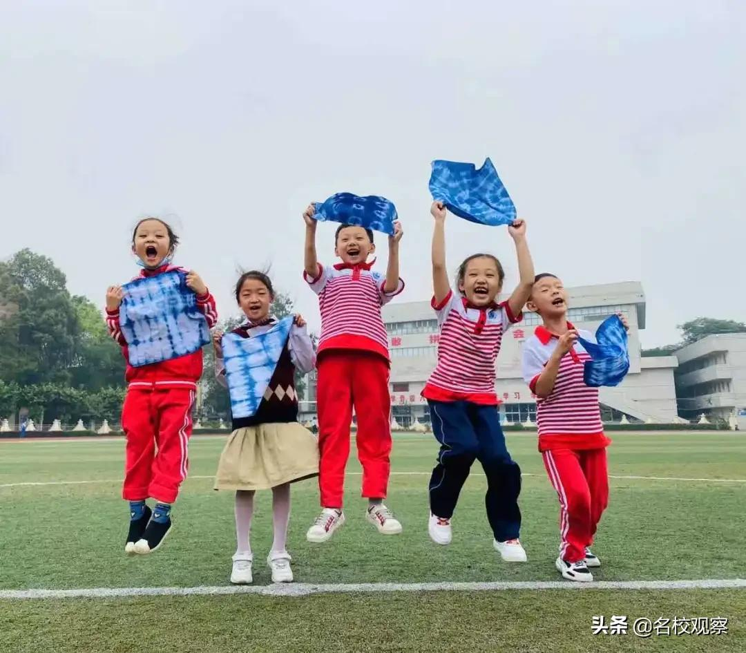 走进成都新世纪外国语，走进扎染世界，感受中华魅力