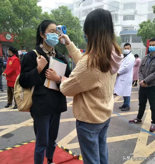 吉安县近万学子今日复学（多图）