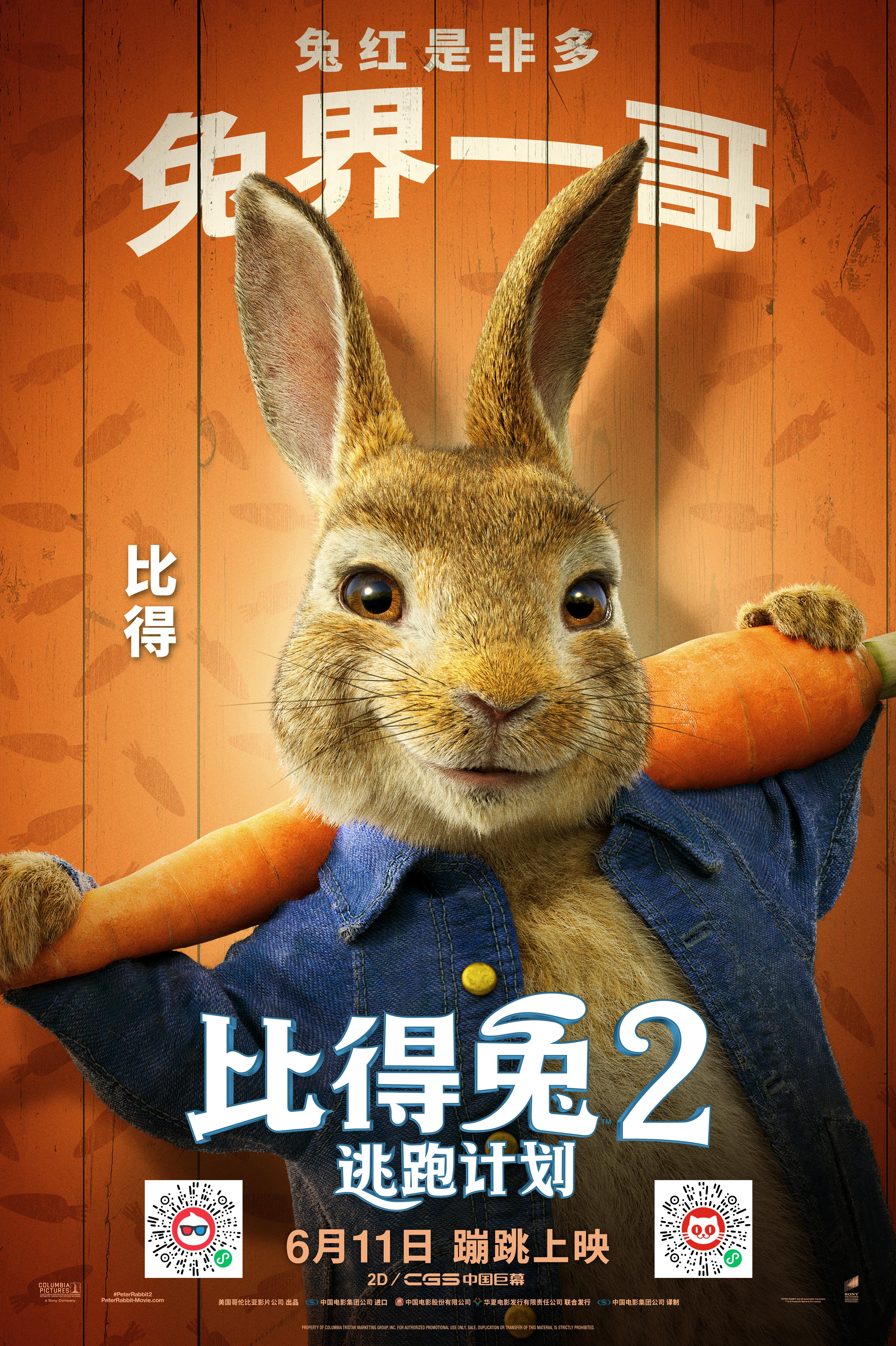 《比得兔2：逃跑计划》：一场相声一哥和兔界一哥的逃亡之旅？
