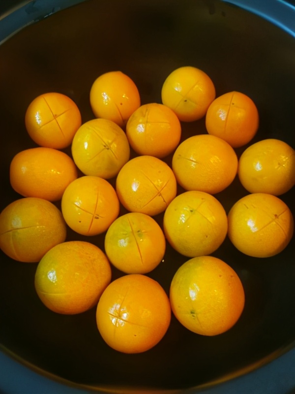 超级有效的止咳食物—冰糖金桔的做法