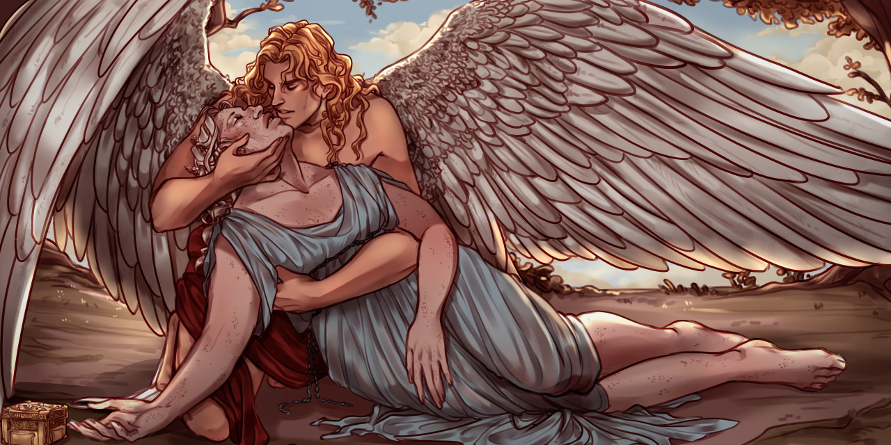 爱神丘比特与普赛克的爱情故事丘比特和普赛克的爱情故事