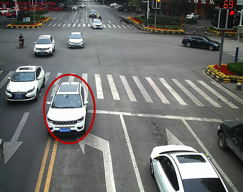 交通违法曝光！