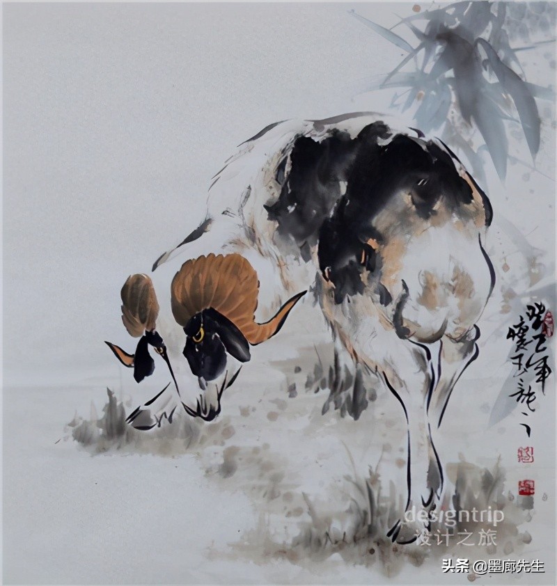 精选100幅画羊美图供大家学习收藏