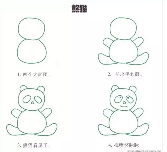 简笔画|幼儿园简笔画教程大全(100种),果断为孩子收藏!