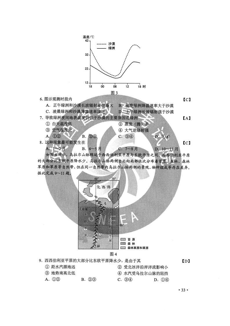 2020甘肃高考全科试题及答案来了！(全国Ⅱ卷)