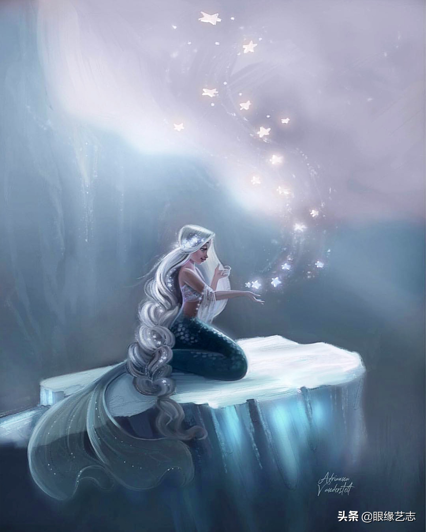 描写卡通人物的句子(美人鱼美在何处) - 火句子