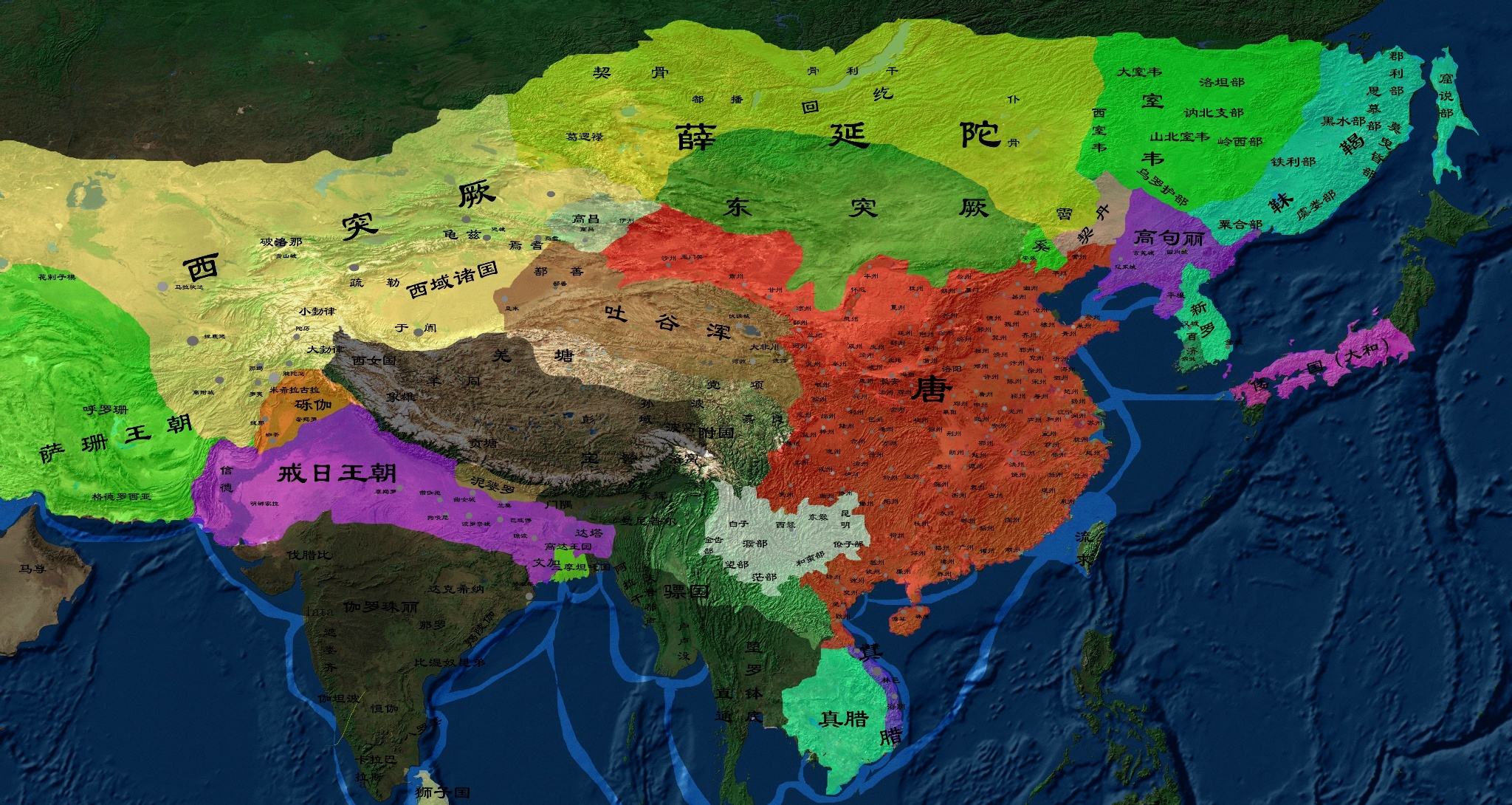 626年，40万突厥人进攻长安，孤胆皇帝带6人迎敌，保卫了中华文明