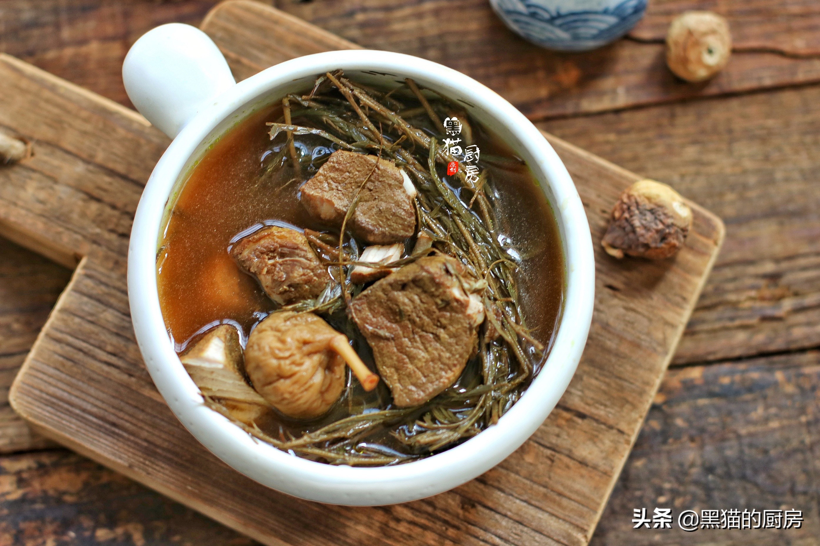 猪舌头汤的功效与作用-我的炖中