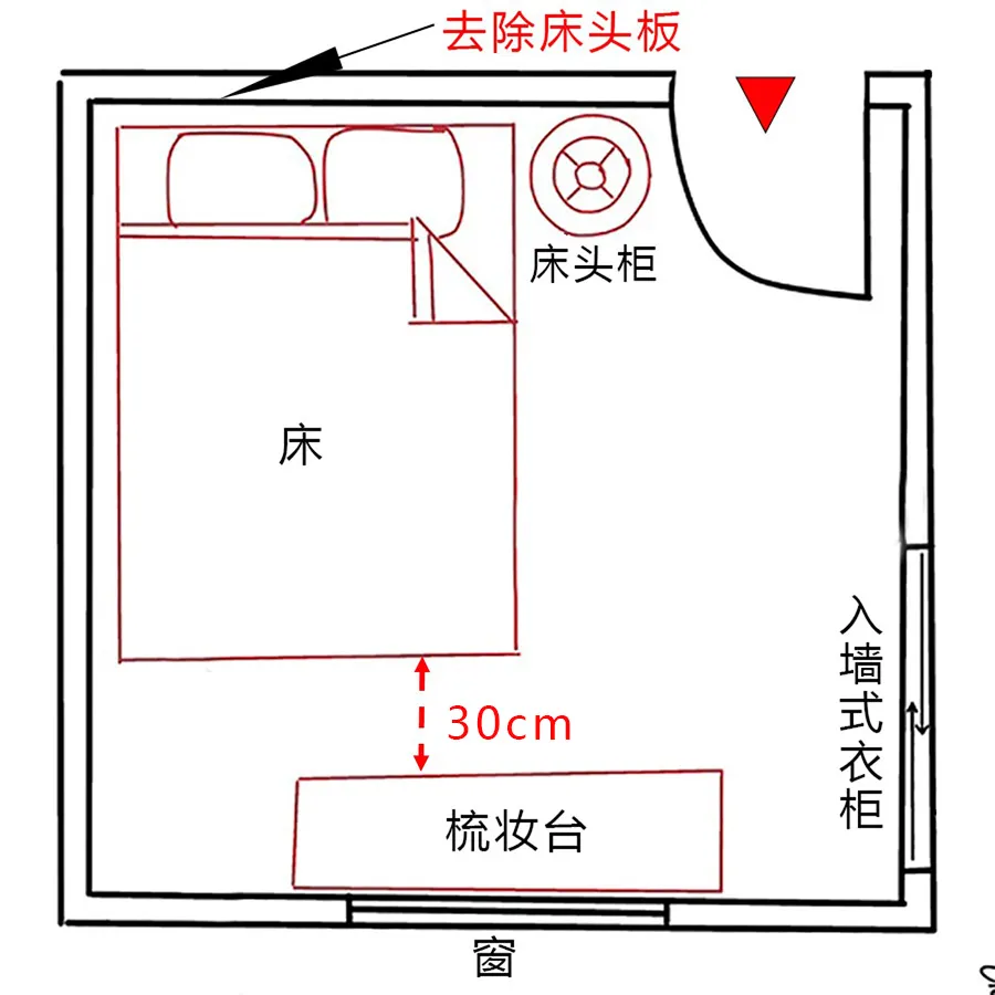 专业!卧室布局攻略,5㎡当10㎡用!大床、衣柜、梳妆台都能放