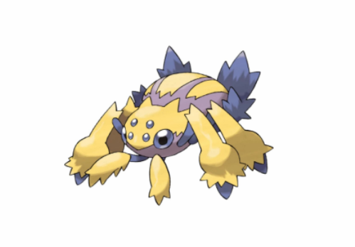 《精灵宝可梦》介绍596:最称职的对战撒网高手——电蜘蛛