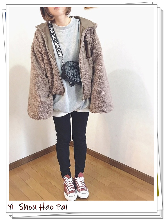 低帮匡威鞋的搭配示范