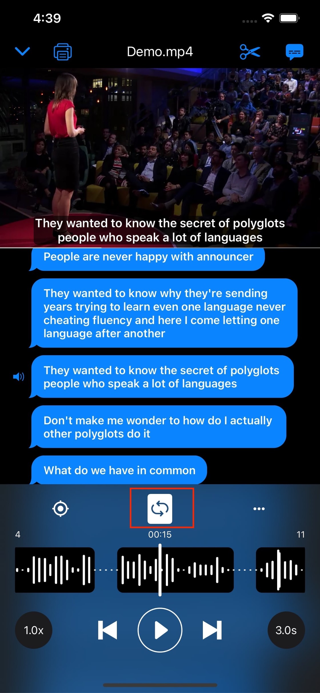 我是如何利用APP提高英语听力 - 一款能自动断句的播放器