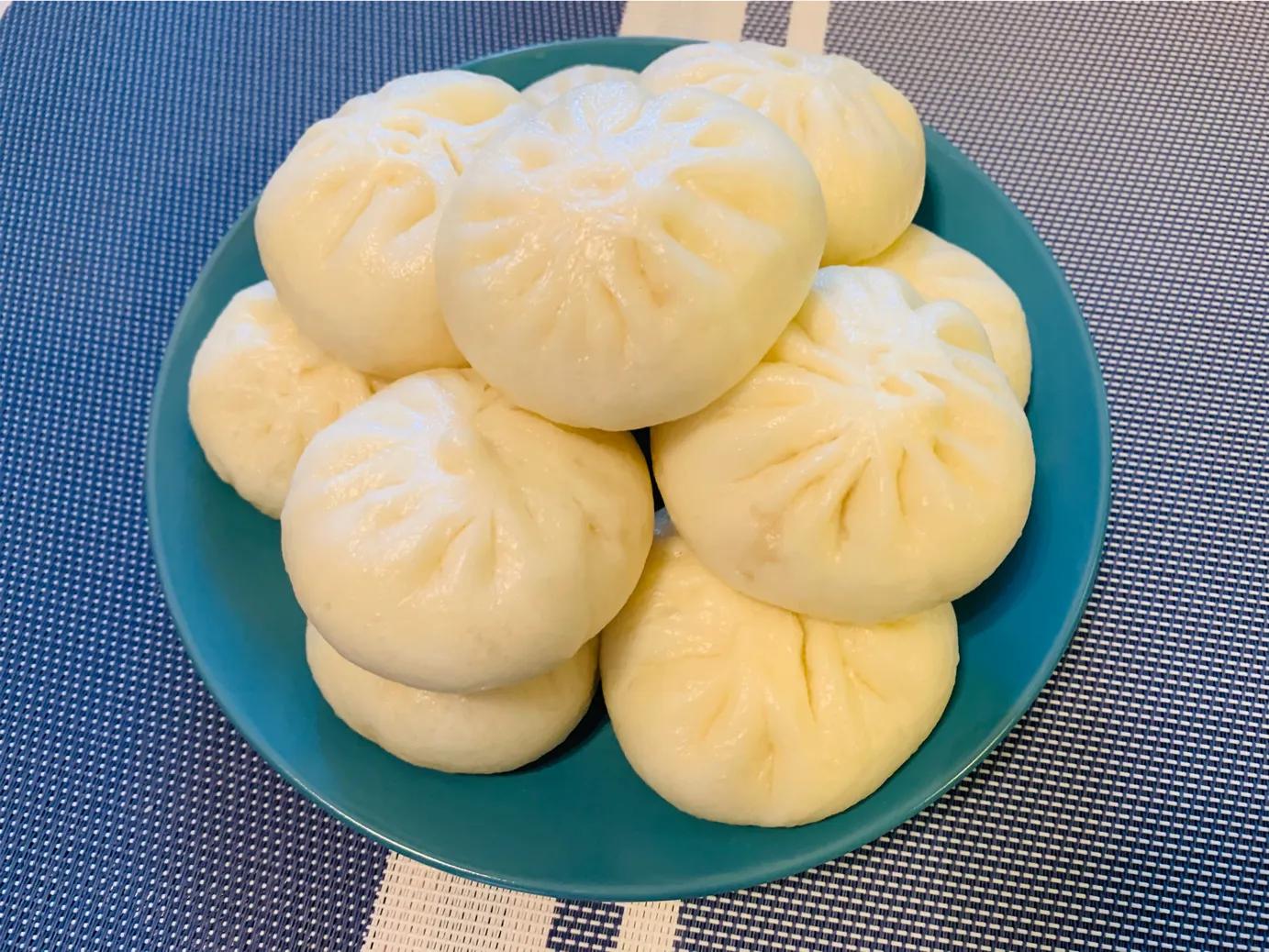 天冷，用泡打粉和酵母发面，记住关键这2步，包子馒头蓬松暄软