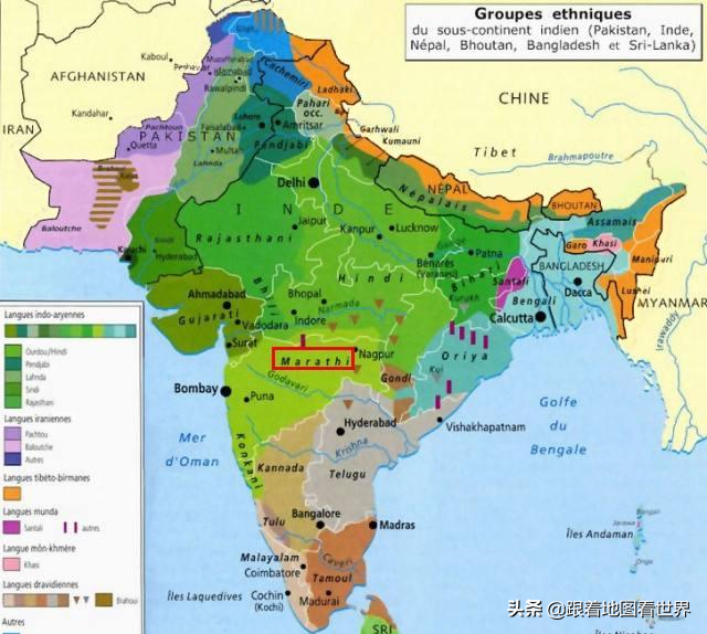 印度说什么语言，22种官方语言、1.9万种地方方言详解？