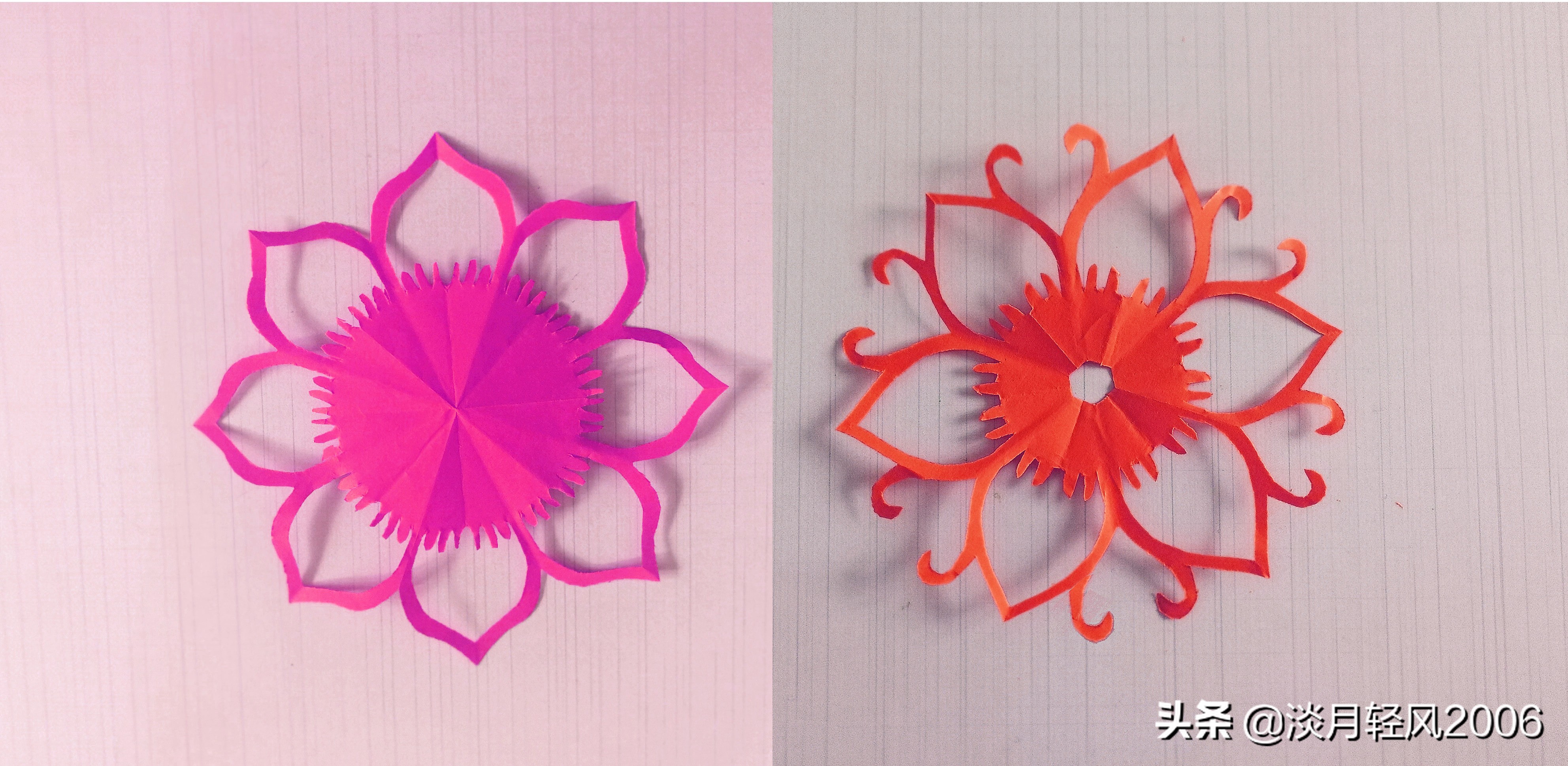 剪窗花. 儿童简单(简单剪纸教程) - 龙腾网