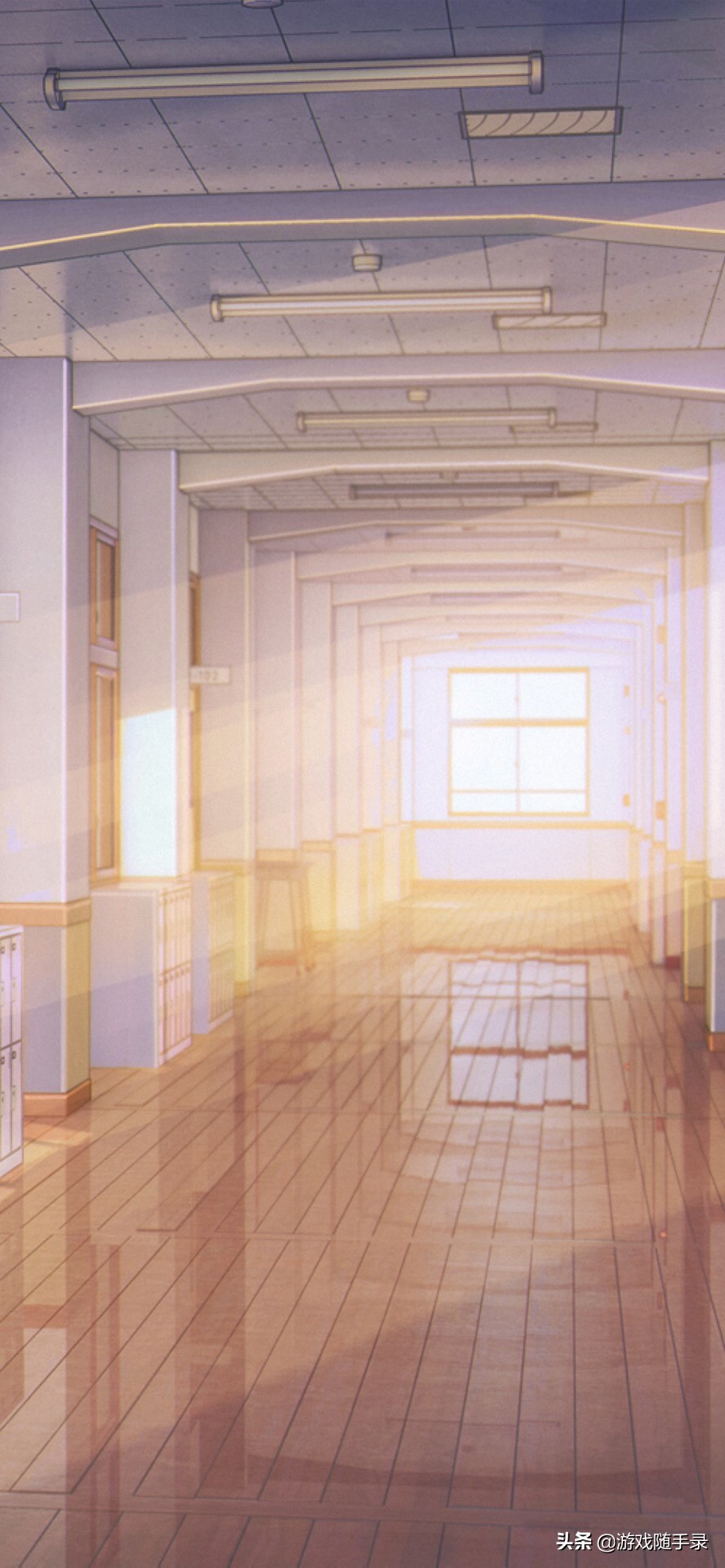 青春校园二次元治愈系壁纸文案丨想回去一次