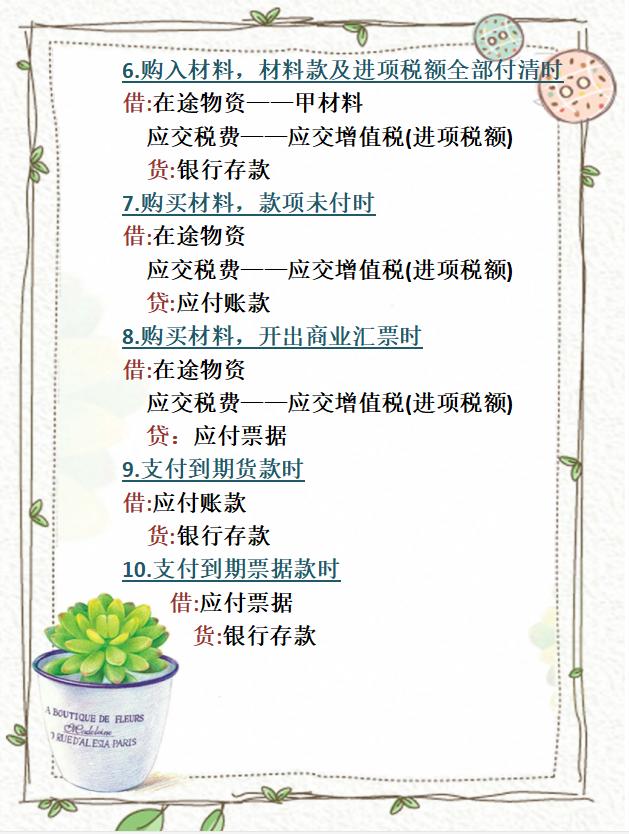 从业23年，只有这份制造业会计分录大全，我愿称之为业内典范