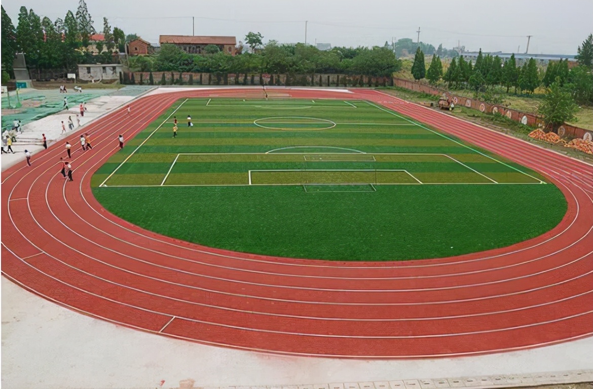 标准塑胶跑道面积,中小学塑胶跑道规格