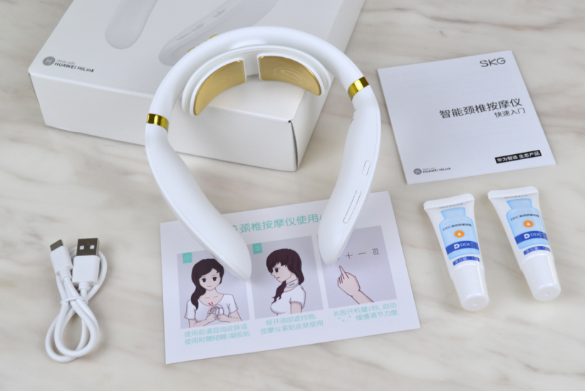 关爱颈椎健康 试试华为甄选 SKG智能颈椎按摩仪