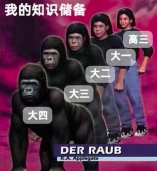 当代大学生“进化史”，从大一到大四逐层蜕变，网友笑呼真实