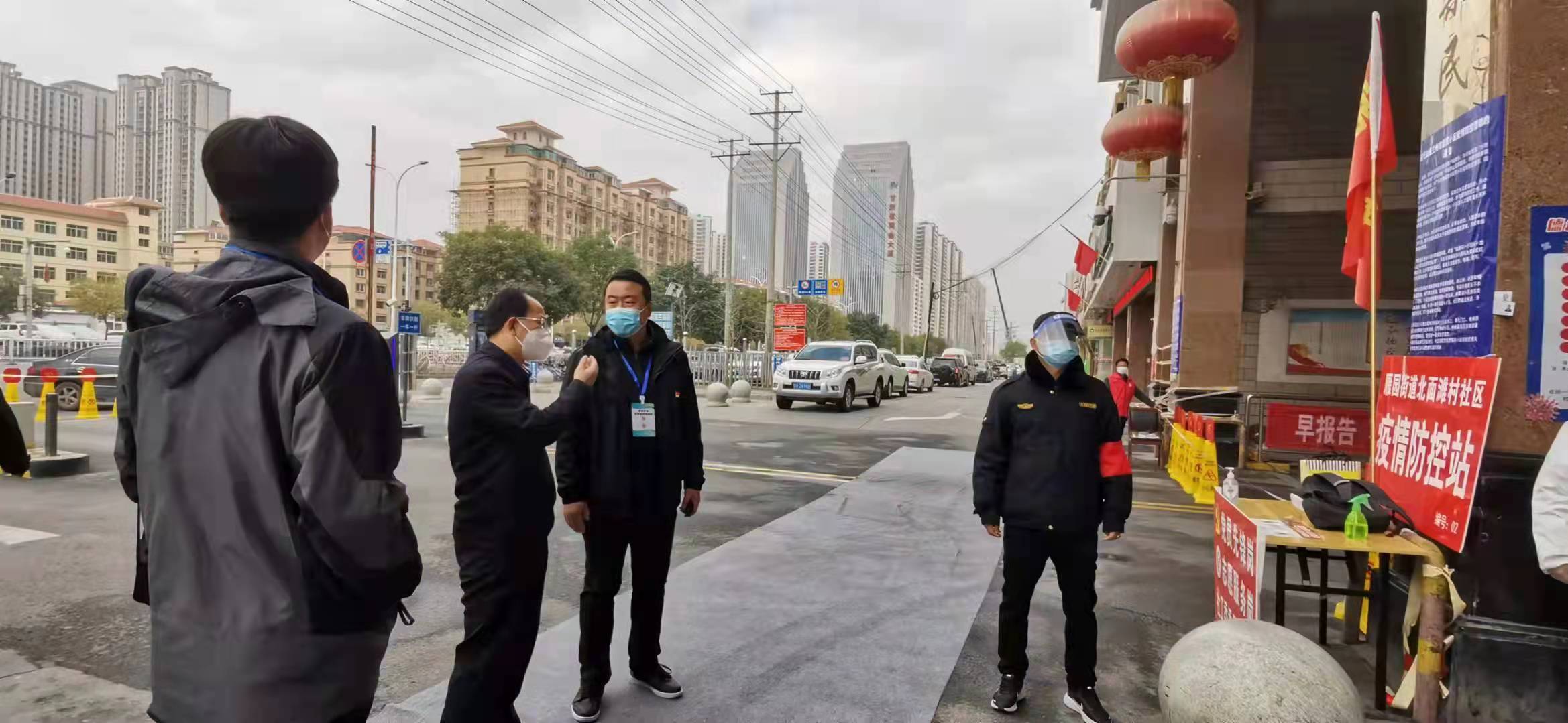 省民政厅调研指导社区疫情防控工作