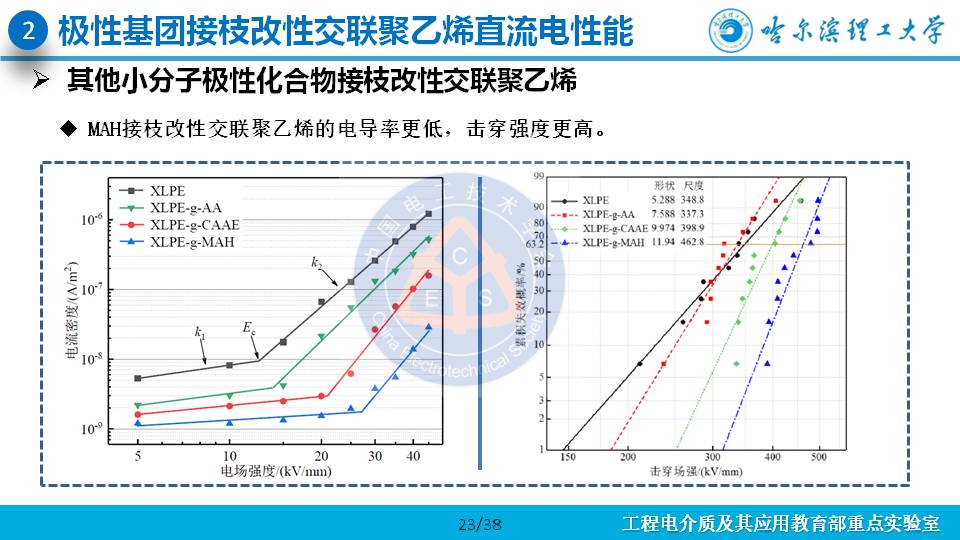 哈尔滨理工大学杨佳明副教授：深陷阱改善交联聚乙烯电性能的研究