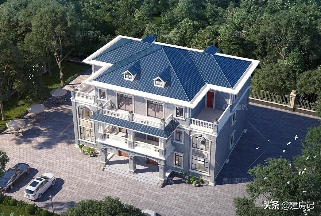 国人想建的房子，不可缺这6款湖北农村别墅，中式合院雅致又高级